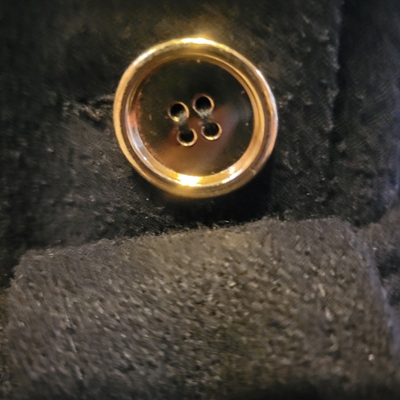 Guess Wool Blend Faux Fur Collar Pea Coat Luxury Designer Jacket Winter #677 - Picture 14 of 15